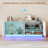 63" W Tv Stand With Motion-activated Light And Built-in Charging Station-510739033