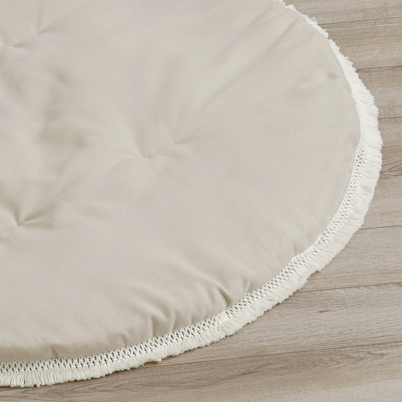 Tapis de jeu Boho, Taupe / ivoire