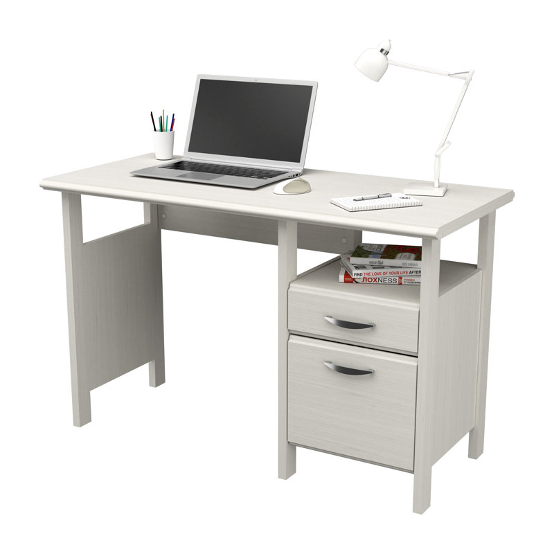Kage Computer Desk, White