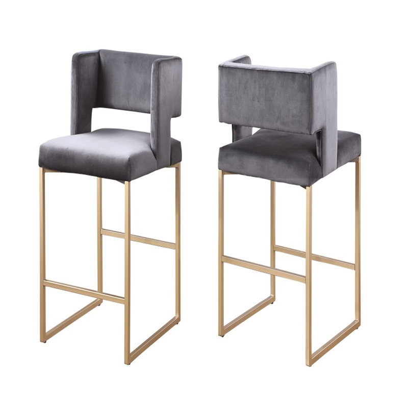 Tabouret 25 comptoirs, Gris