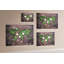 Wall Mounted bulletin board print wall art notice boards for office corkboard Wall brick map