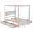 Full Wood Canopy Bed With  Drawers 