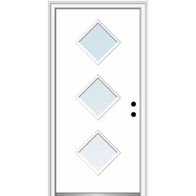 Porte d'entrée avant en fibre de verre Spotlight Spotlight