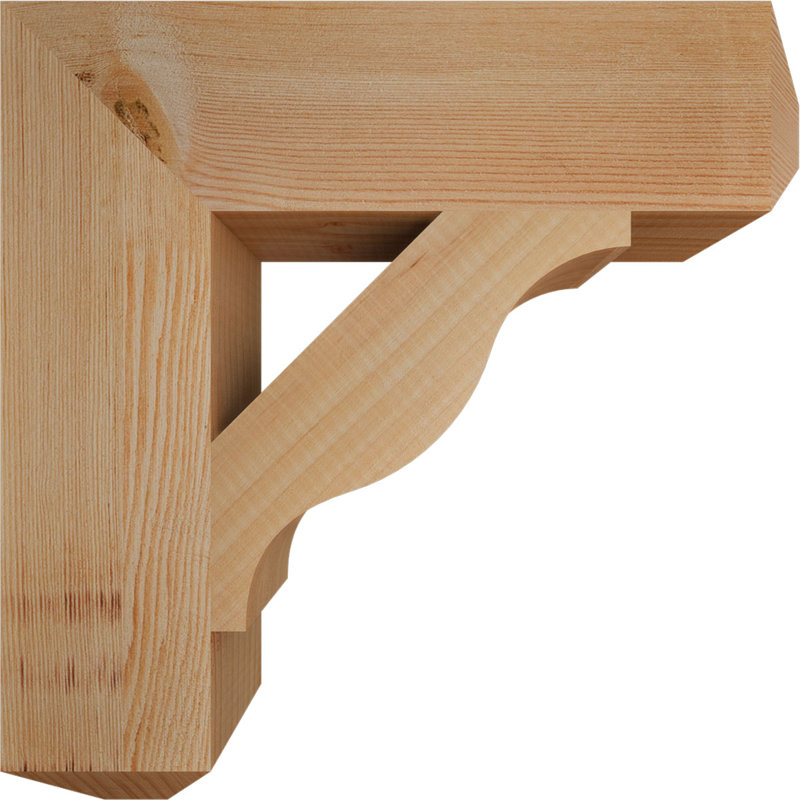 Support pour artisan Funston, Sapin de Douglas, Lisse, H 16 po x l 3,5 po x P 16 po
