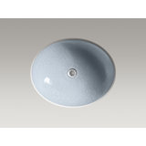 Whist Oval Glass Undermount Bathroom Sink