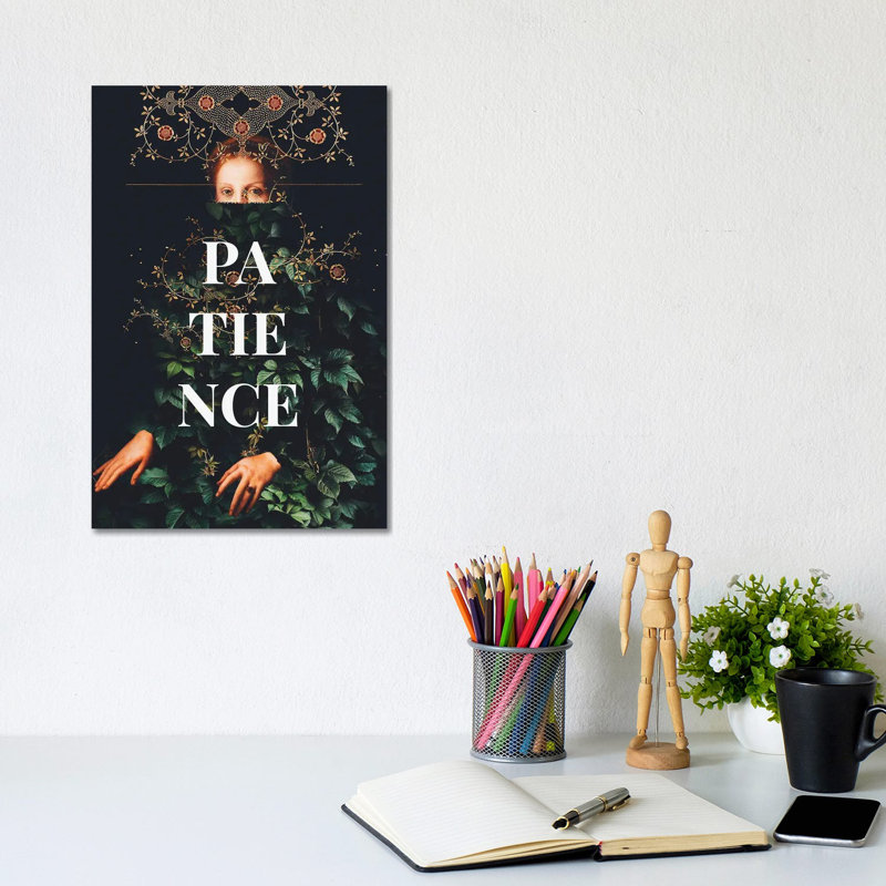 Patience - Wrapped Canvas Gallery-Wrapped Canvas Giclée, 30.48cm H x 20.32cm W x 1.905cm D