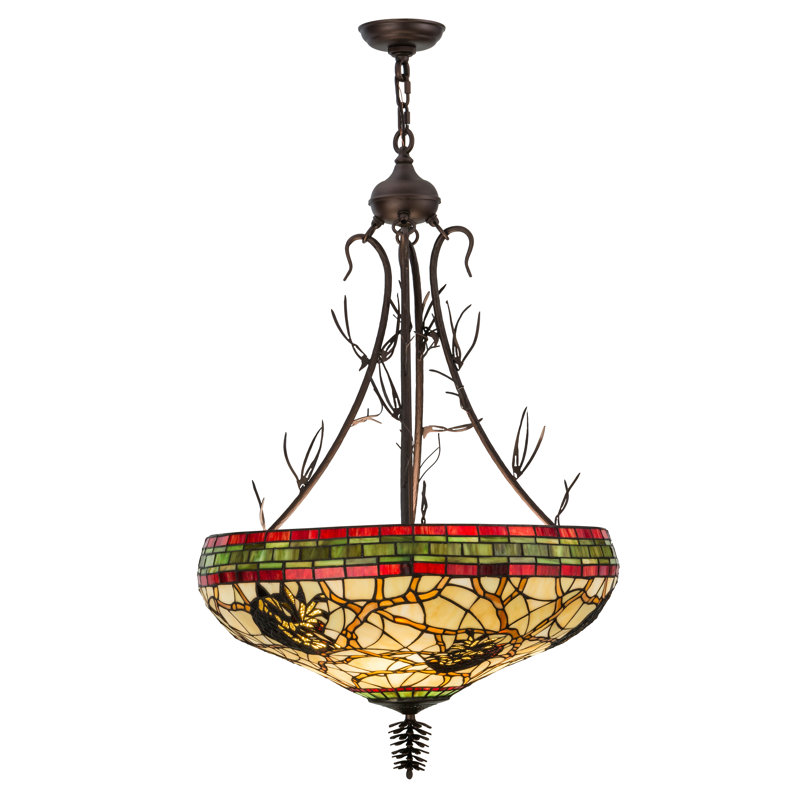Rustic Lodge 4 - Light Pendant, Mahogany Bronze