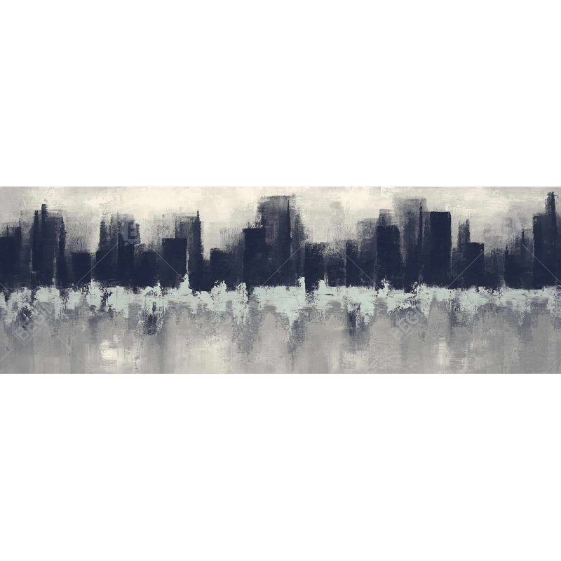 " City By Sponge Technique "