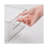 iDesign Linus BPA-Free Plastic Stackable Deep Organizer Bin with Handles - 14.6" x 8" x 4", Clear