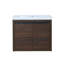 Meuble-lavabo simple 23,6 po avec plateau Vojin-594488329