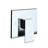 Wall Mounted Shower Faucet With Fixed Valve - Fine Brass Construction Settled Solid Creation