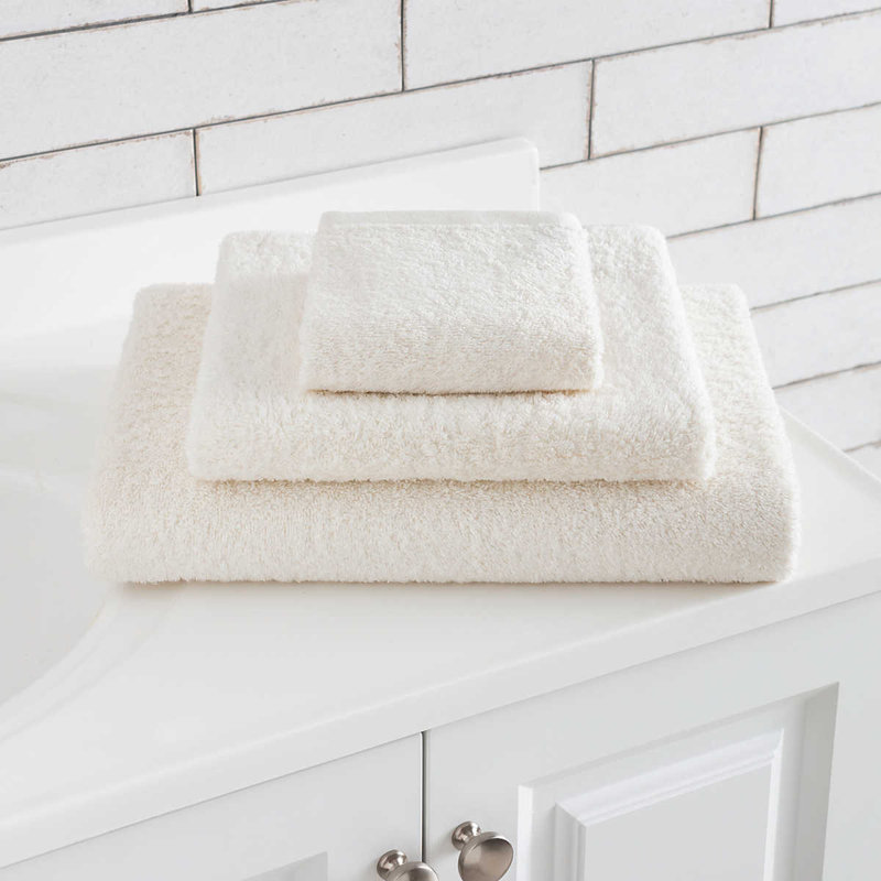 Signature Washcloth, Ivory