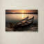 Ann "Deux bateaux", reproduction de photo sur toile tendue-24189500