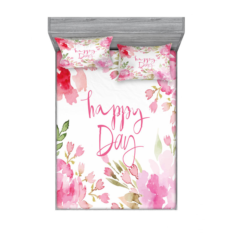 Ensemble de draps Farm Farm, Ensemble de drap pour grand lit avec drap-housse