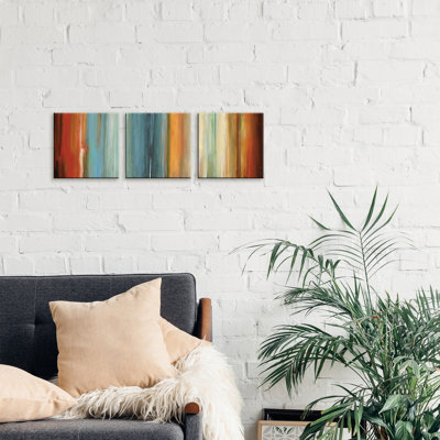 Flow Ii by Max Hansen - Wrapped Canvas Panoramic Painting