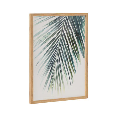 Tropical Modern Botanical Palm by The Creative Bunch Studio Framed Wall Art Print