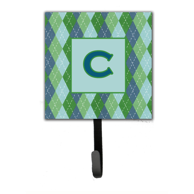 Crochet mural argoyle monogramme, C