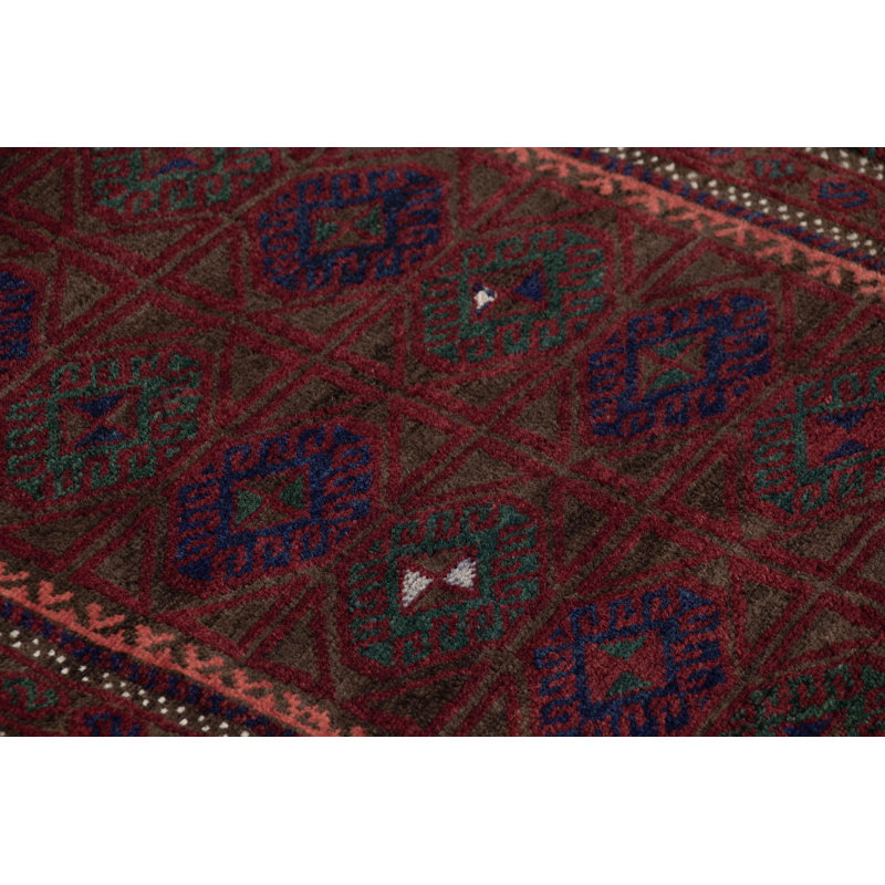 Antique One-of-a-Kind 2'2X3'11 Hand Knotted Area Rug