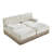 U-shaped, breathable, comfortable fringe-trimmed sofa-128969668-128969673