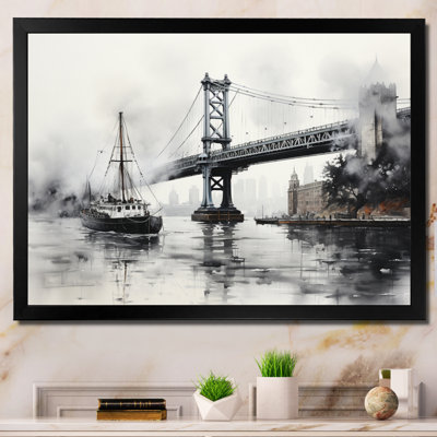 " Gray Bridge Urban Suspension III "