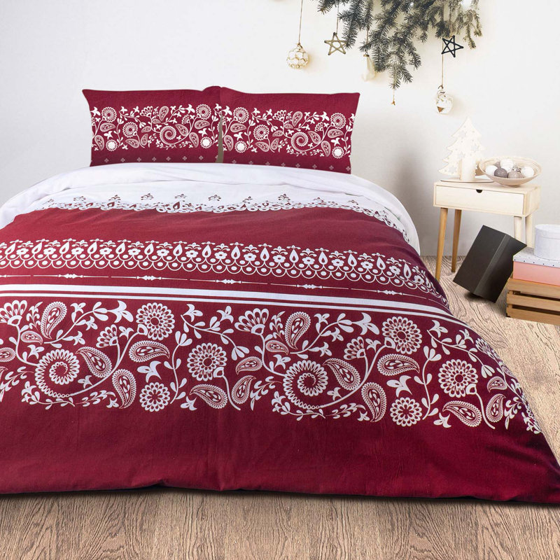 Cotton Duvet Cover Set with Pillow Shams