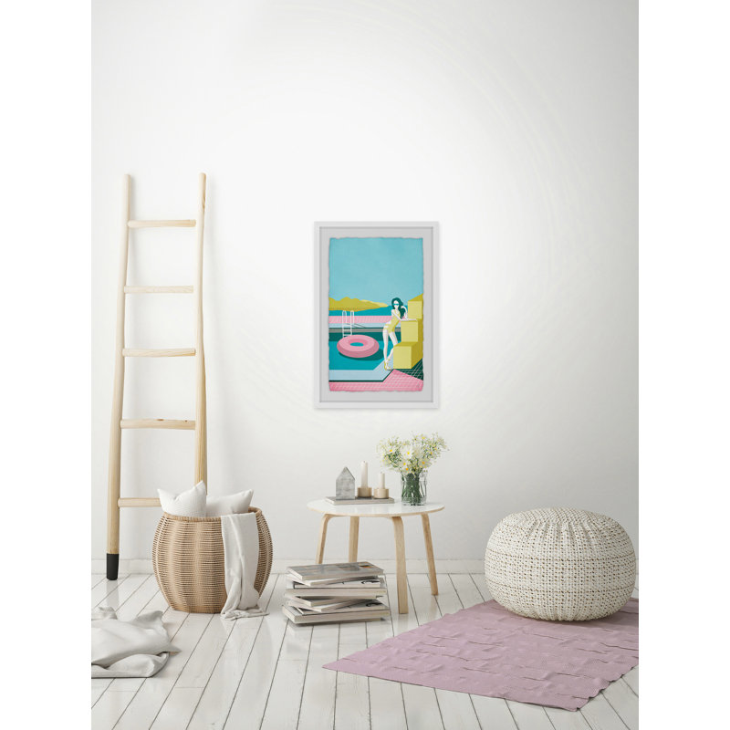 Summer Fashion III - Single Picture Frame Print, 30 cm H x 20 cm W x 4 cm D