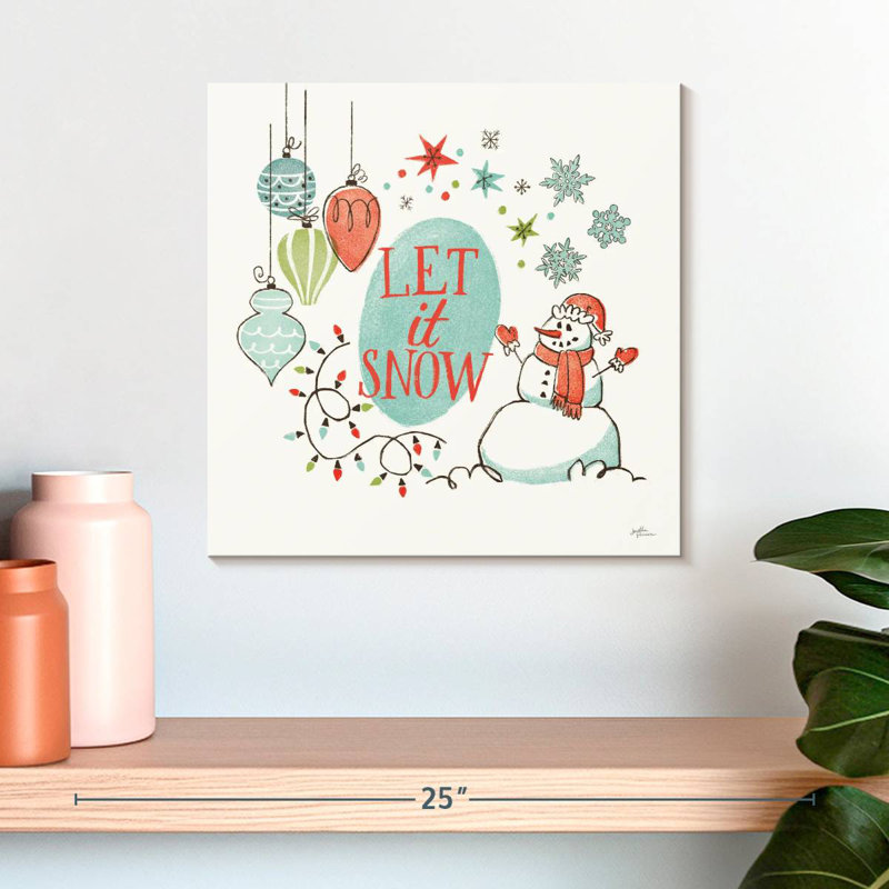 Lelend Retro Christmas V, H 16 po x l 16 po