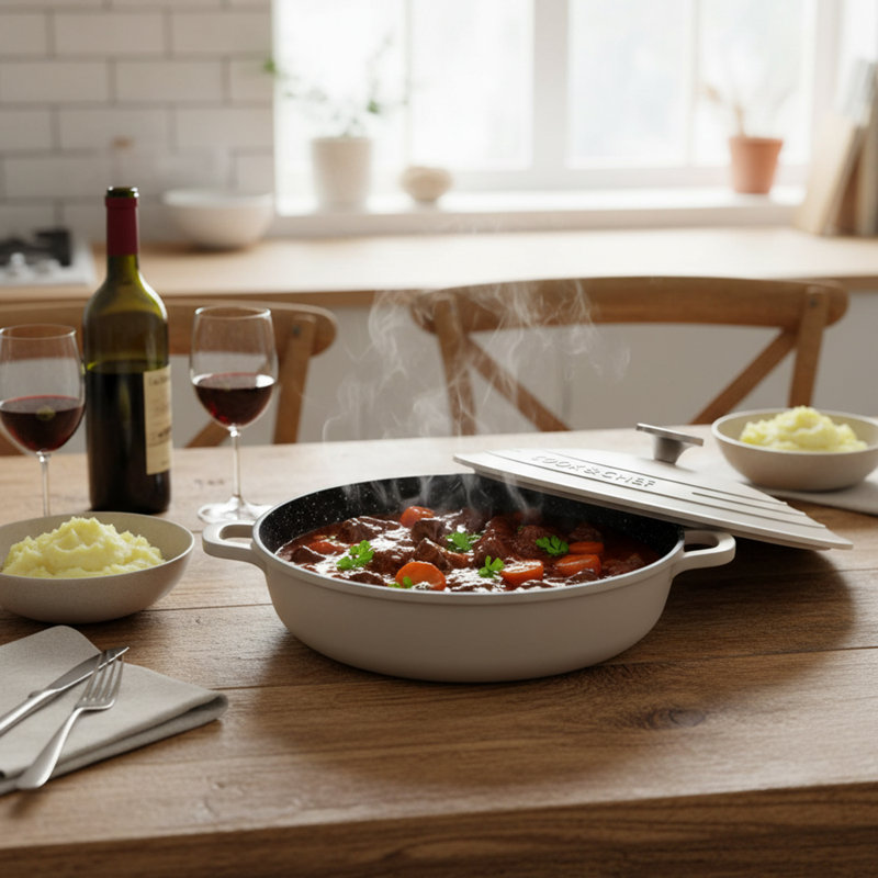 KYEUIN 3.9L Aluminium Dutch Oven
