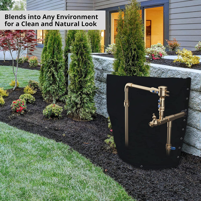 17Inch*20Inch B-Type Outdoor Water Pipe Antifreeze Cover For Heat Preservation And Snow Protection Suitable For Hanergy Weather