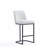 Accent Stool  - Counter  In White
