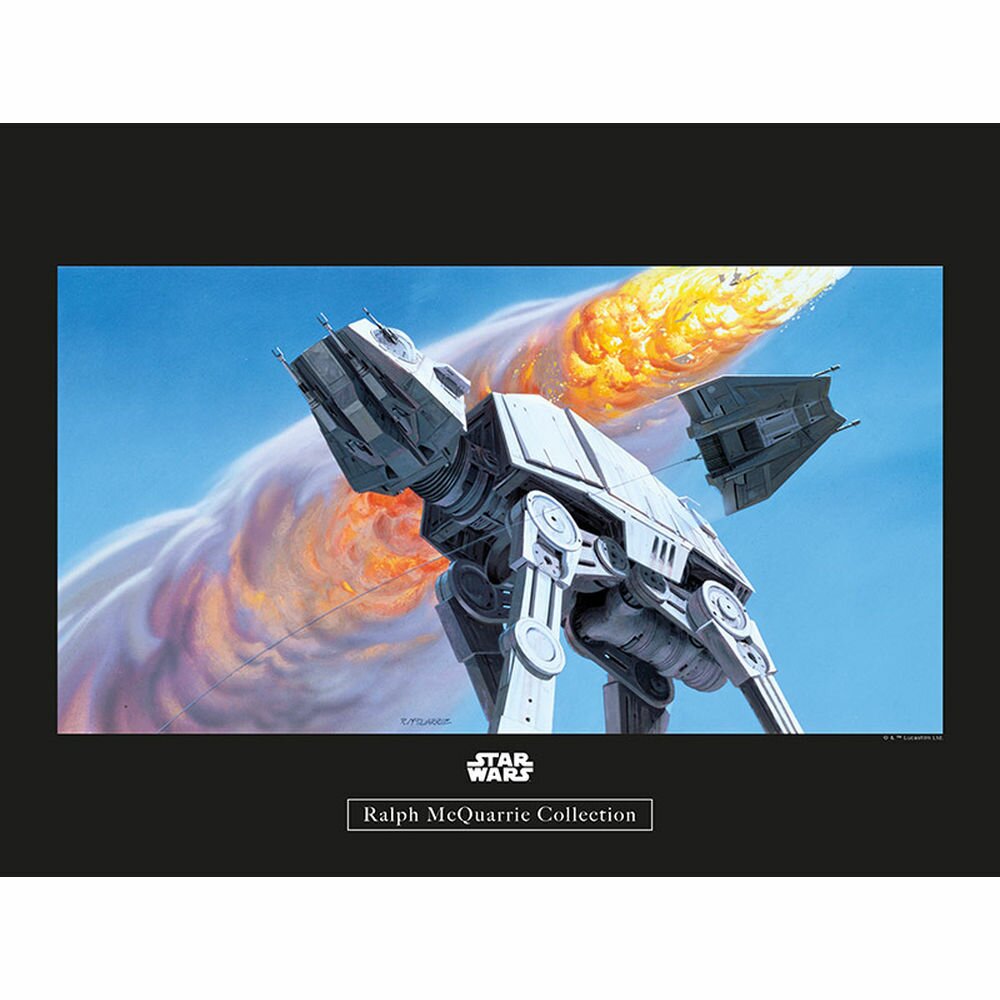 Poster Star Wars Rmq Hoth Schlacht AT-AT