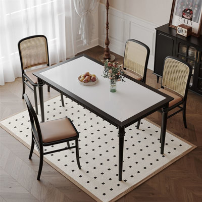 Ensemble de salle à manger rectangulaire L 59,1 po x l 31,5 po