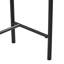 Console Table In Black/Natural Wood Effect Finish