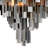 Salerno 4 - Light Dimmable Tiered Chandelier-737610348