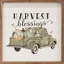 Harvest Blessings Pumpkin Truck White-1606537796