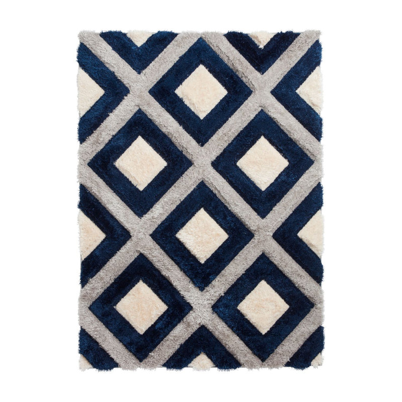 Olympia area rug Machine Woven Rectangle Grey, Rectangle 120 x 170cm