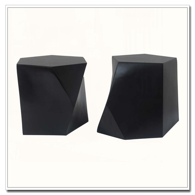 Ensemble de table basse, Noir