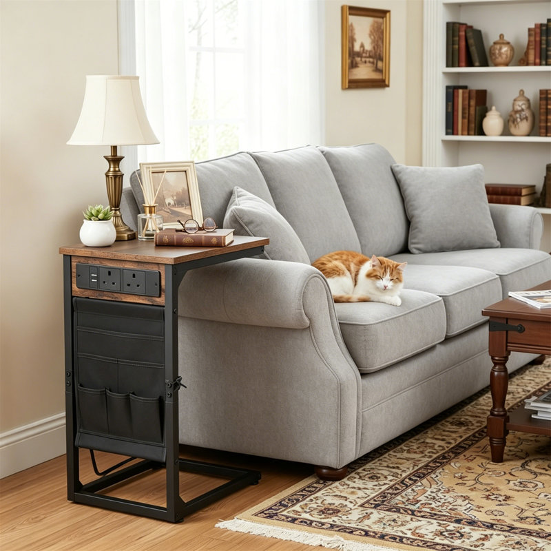 End Table, Brown