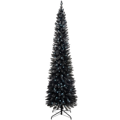 195cm H Lighted Artificial Pine Christmas Tree
