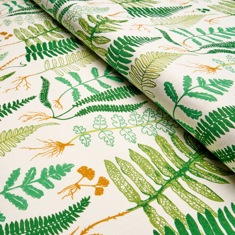 Halcott Indoor/Outdoor Fabric, Green