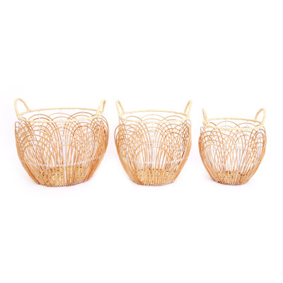 17 Stories Bamboo Decorative Basket