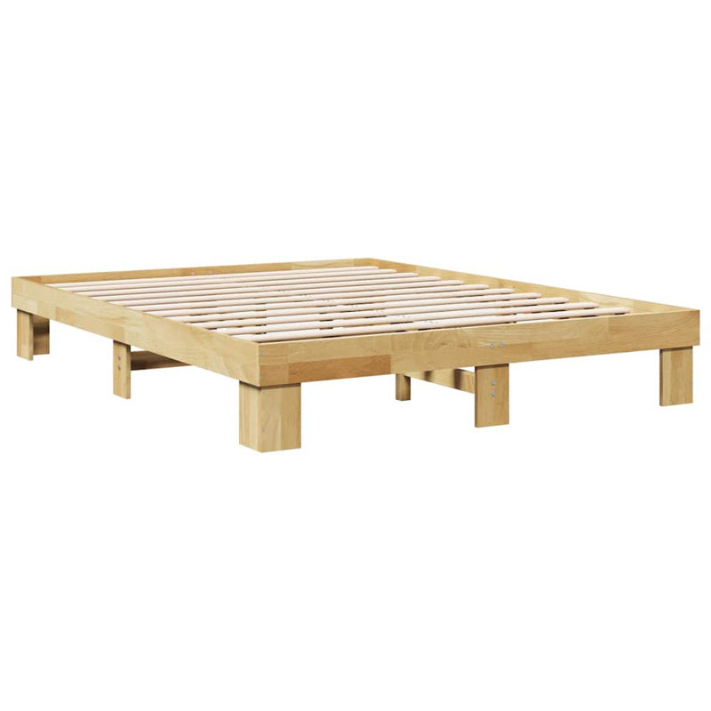 Solid Wood Bed, European King (160 x 200 cm)