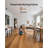 4K Indoor Wifi 360 PTZ Security Camera with 64GB Card, Human Track, One Click Call, Pet Detection