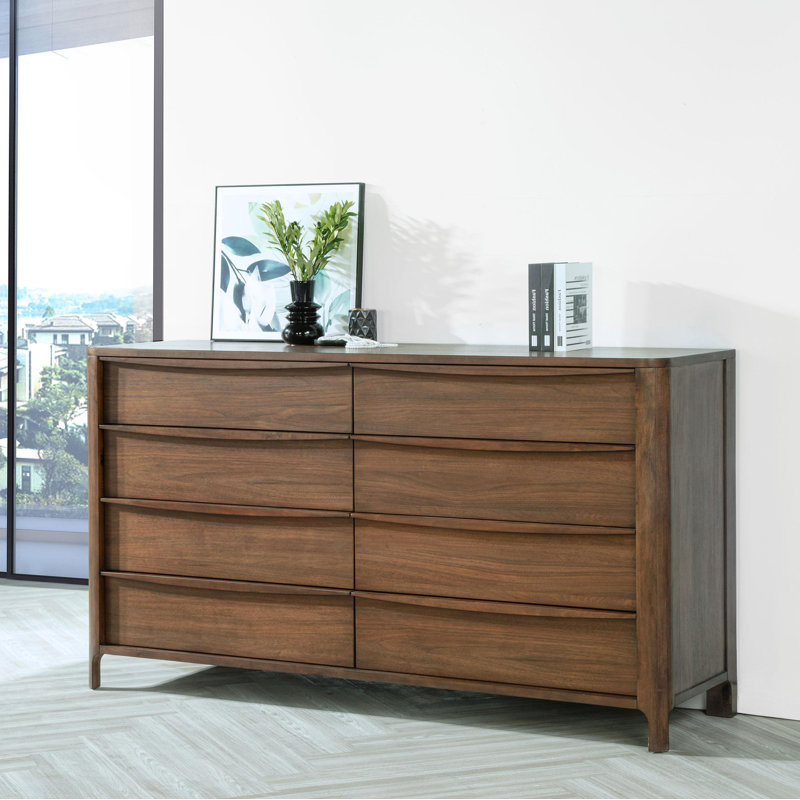 Commode 8 tiroirs Noyer