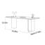 Table de bureau minimaliste
