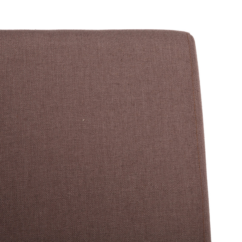 Chaise parsons Logan, Brun, 2