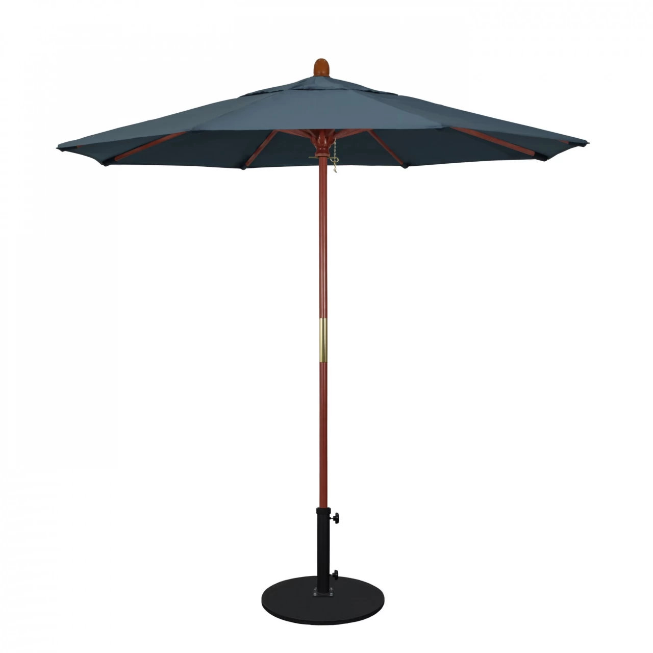 Manford 90'' Outdoor Umbrella, Sapphire Performance Canvas