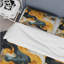 Ensemble de housse de couette jaune et noir Mid-Century Waves Fusion-1246587874