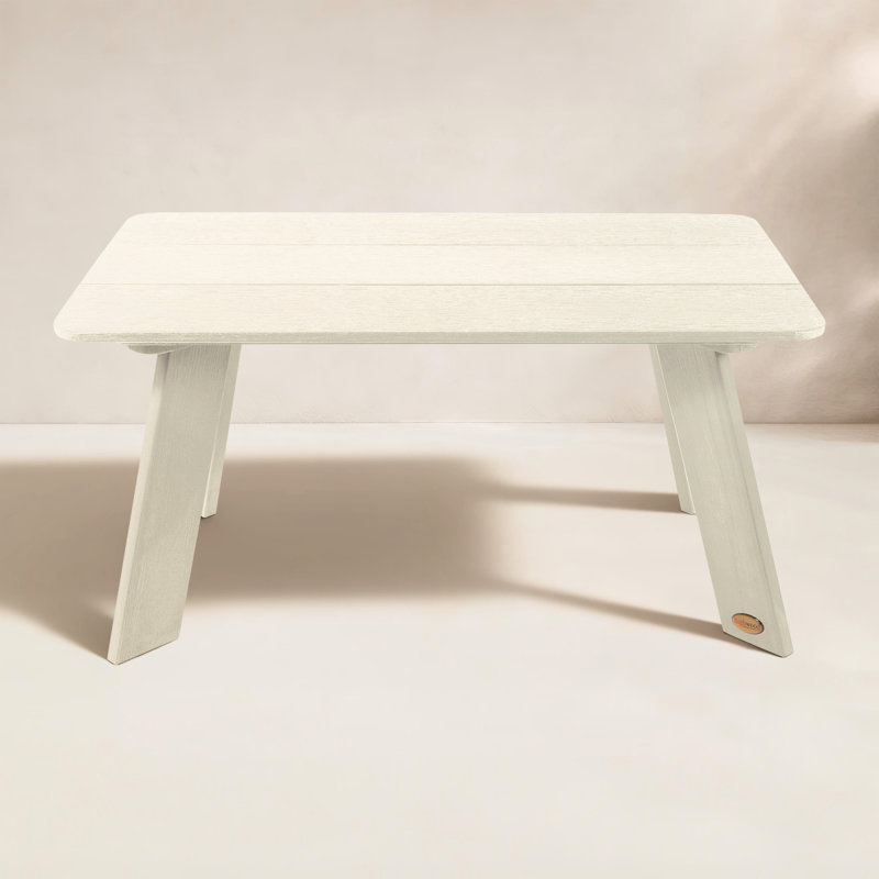 Table basse Byrnes, Blanc délavé