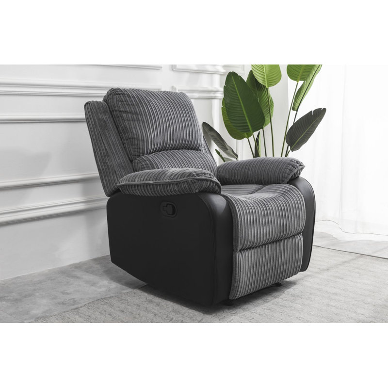 Anding Manual Recliner Sofa Chair, Manual - Push Back